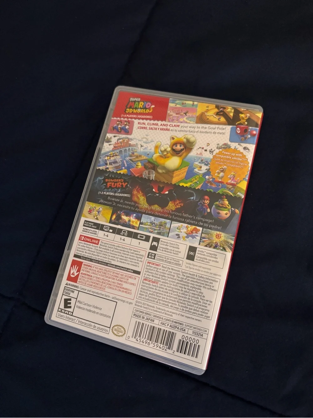Super Mario 3D world + Bowsers Fury. Nintendo Switch.